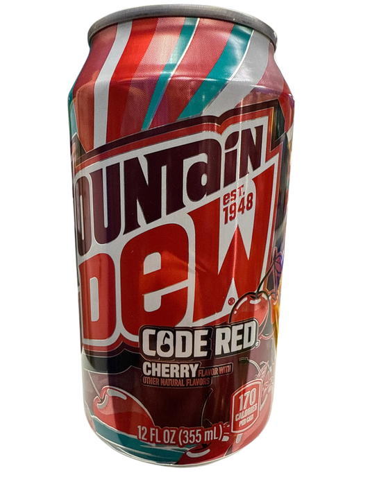 Mountain Dew Code Red Can 355ML