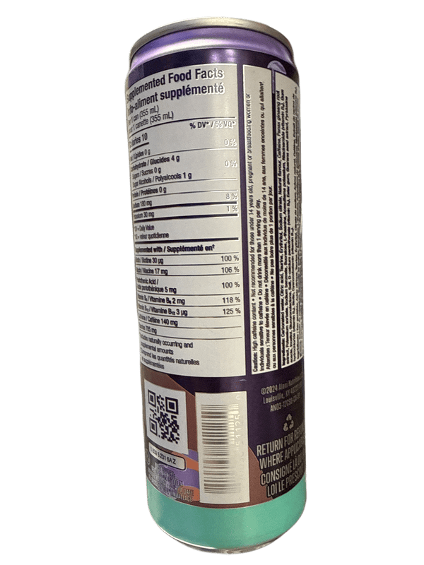 Alani Nu Energy - Cosmic Stardust 355ML - Canadian Edition