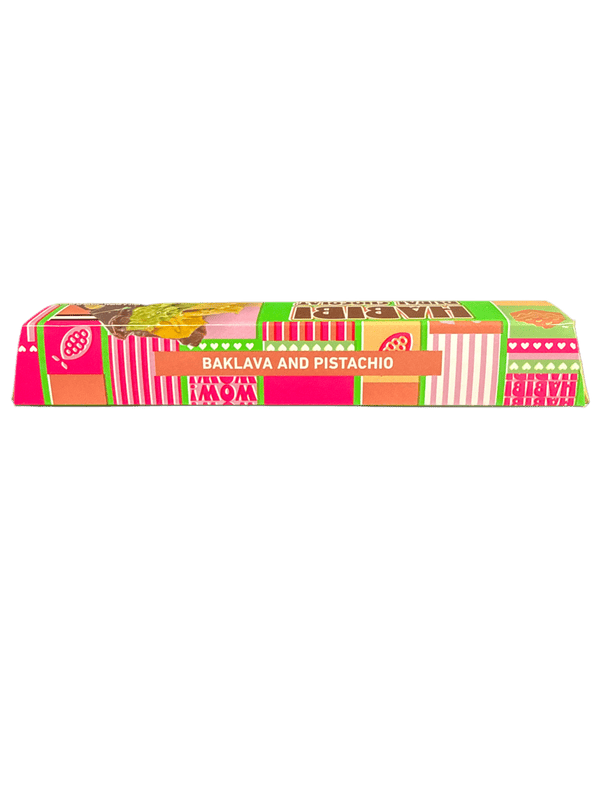 Habibi Dubai Chocolate Baklava And Pistachio Flavor 80G - U.A.E Edition