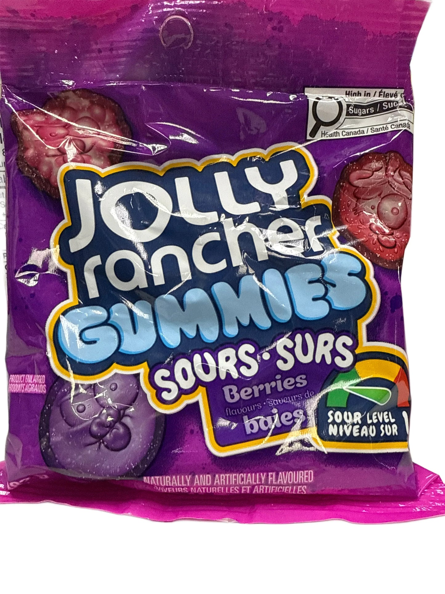 Jolly Rancher Gummies Sour Berries Flavour 182G - Canadian Edition