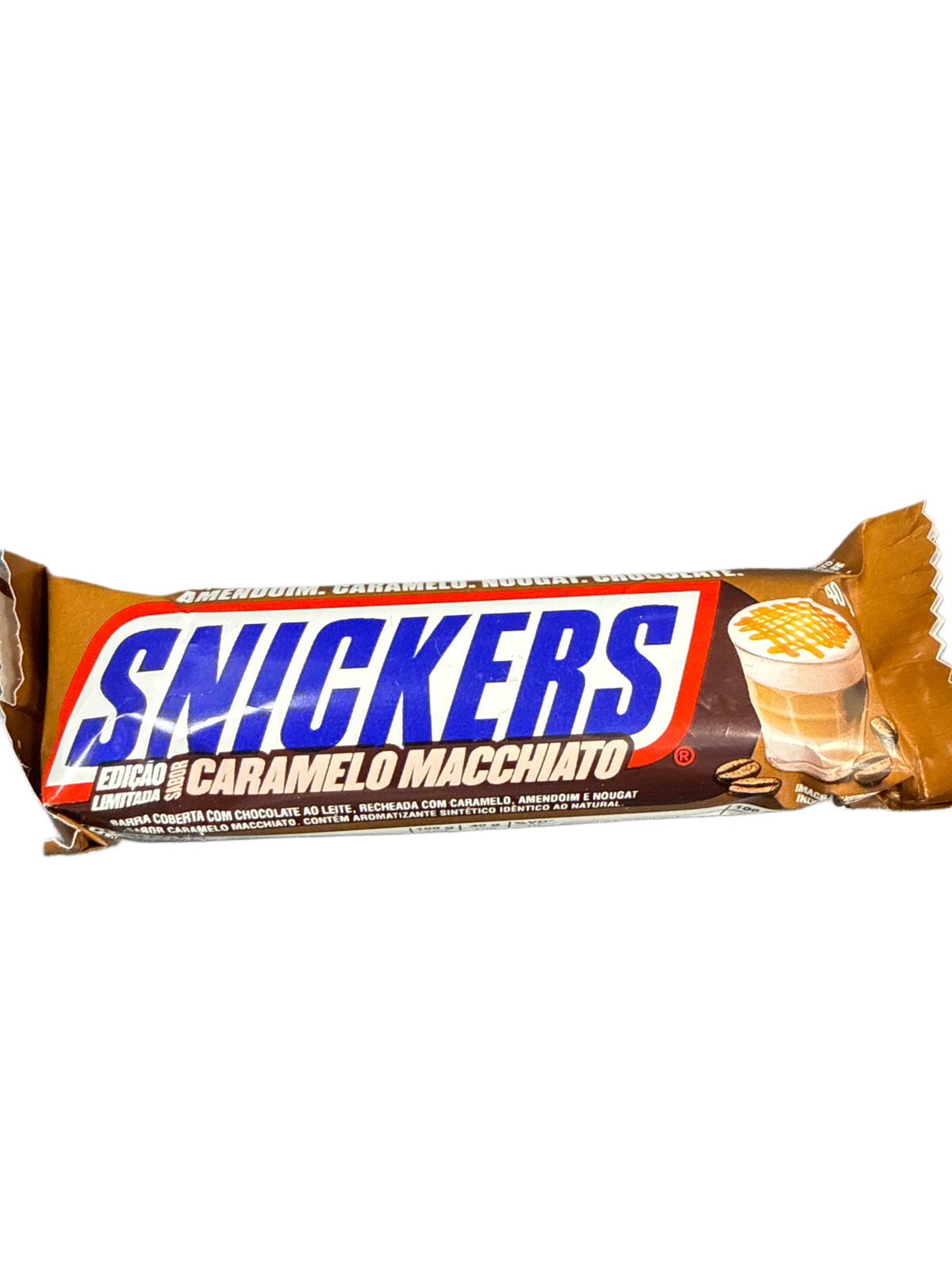 Snickers Caramel Macchiato Bar 40G - Brazil Edition