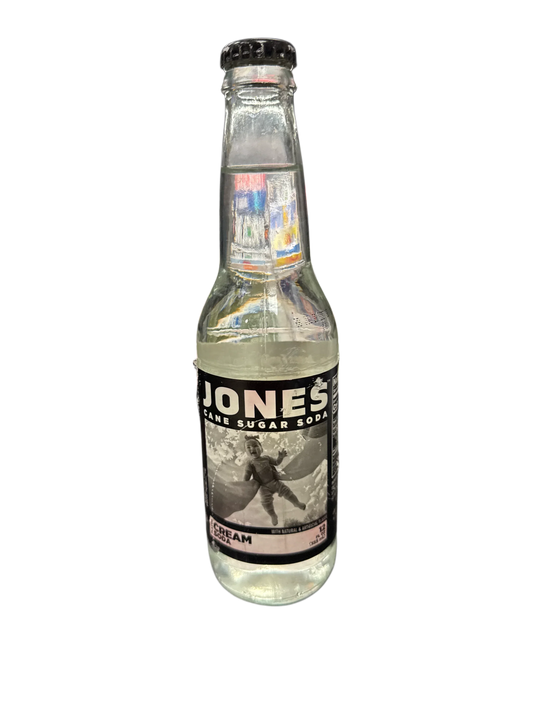 Jones Cream Soda Flavoured Glass Bottle 355ML - Canadian Edition