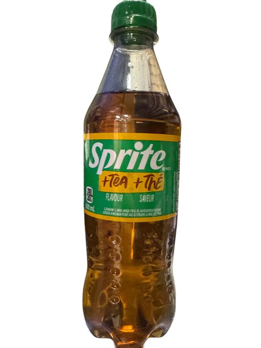 Sprite + Tea Lemon Lime Plus Tea Flavour 500ML - Canadian Edition