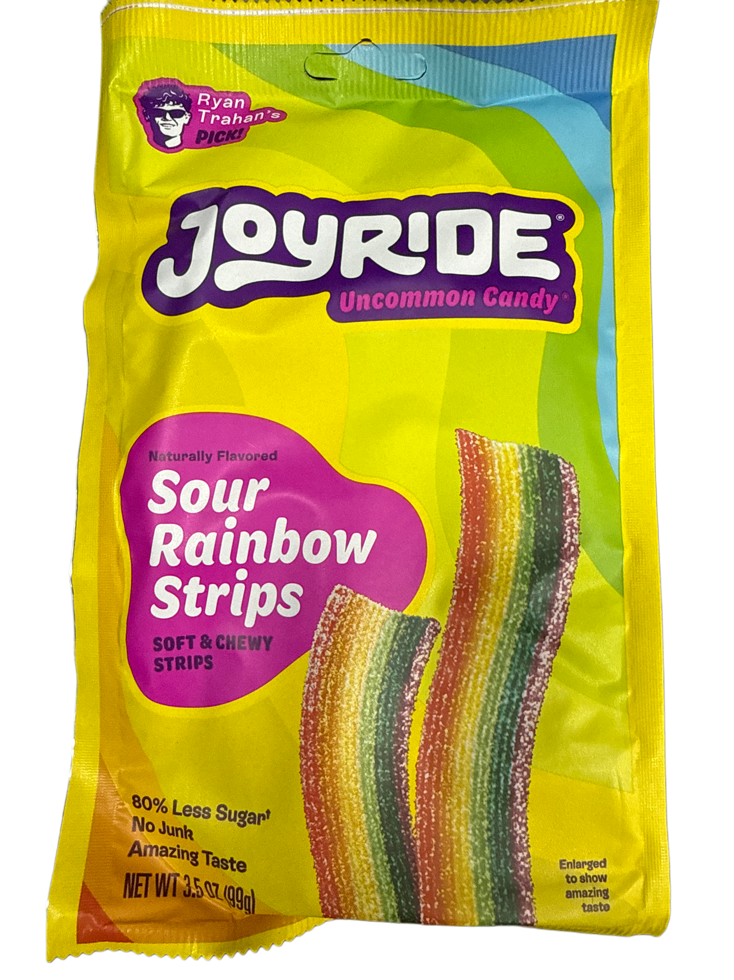 Joyride Sour Rainbow Strips Candy 99G - U.S Edition