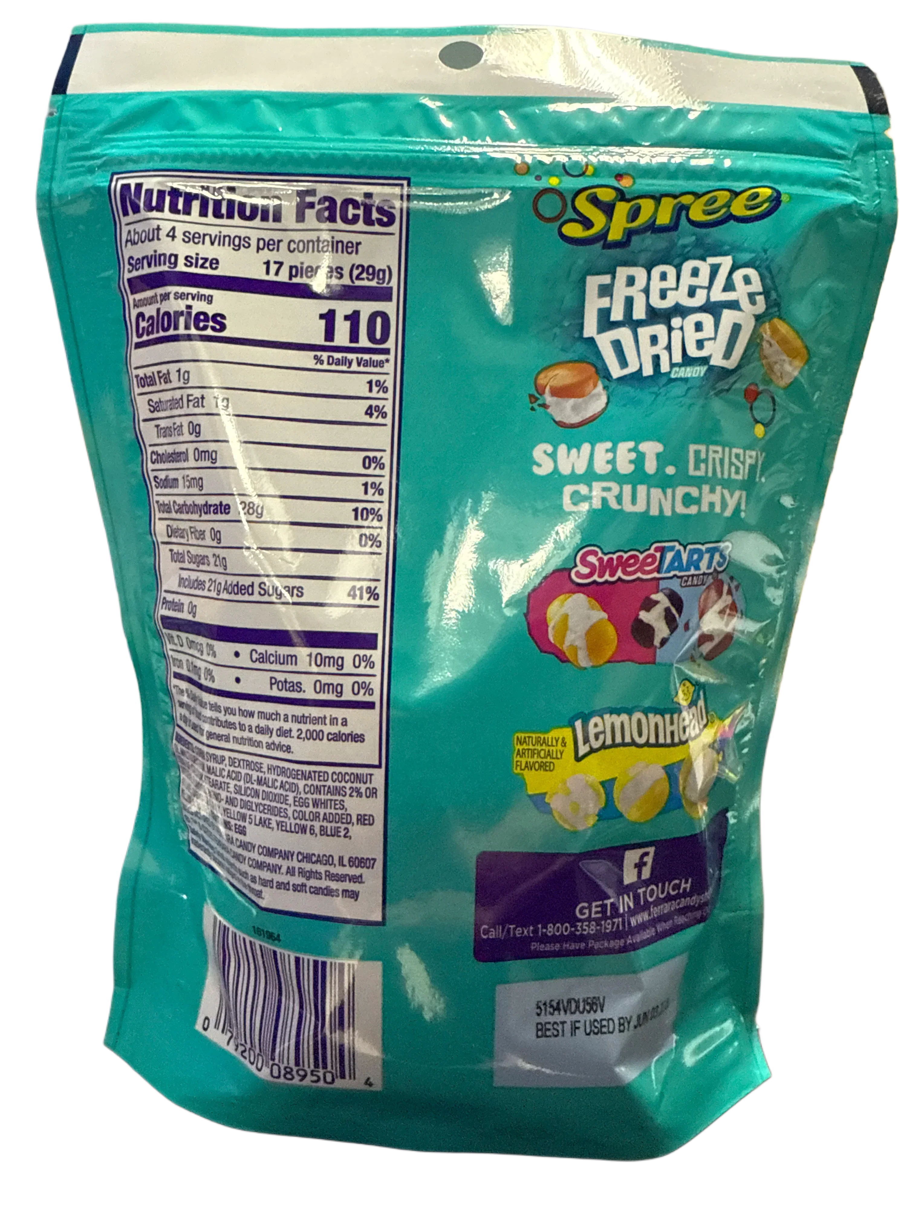 Spree Freeze Dried Candy 113G - U.S Edition