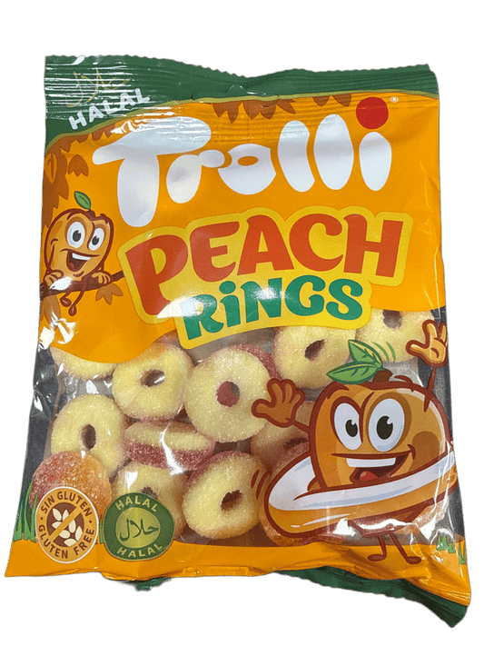 Trolli Peach Rings 100G - German Edition
