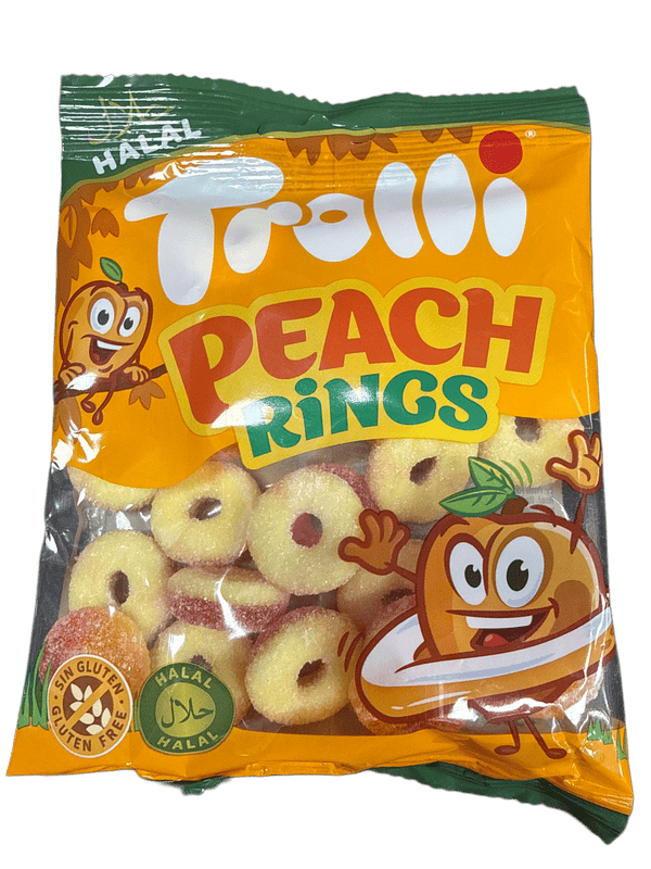 Trolli Peach Rings 100G - German Edition