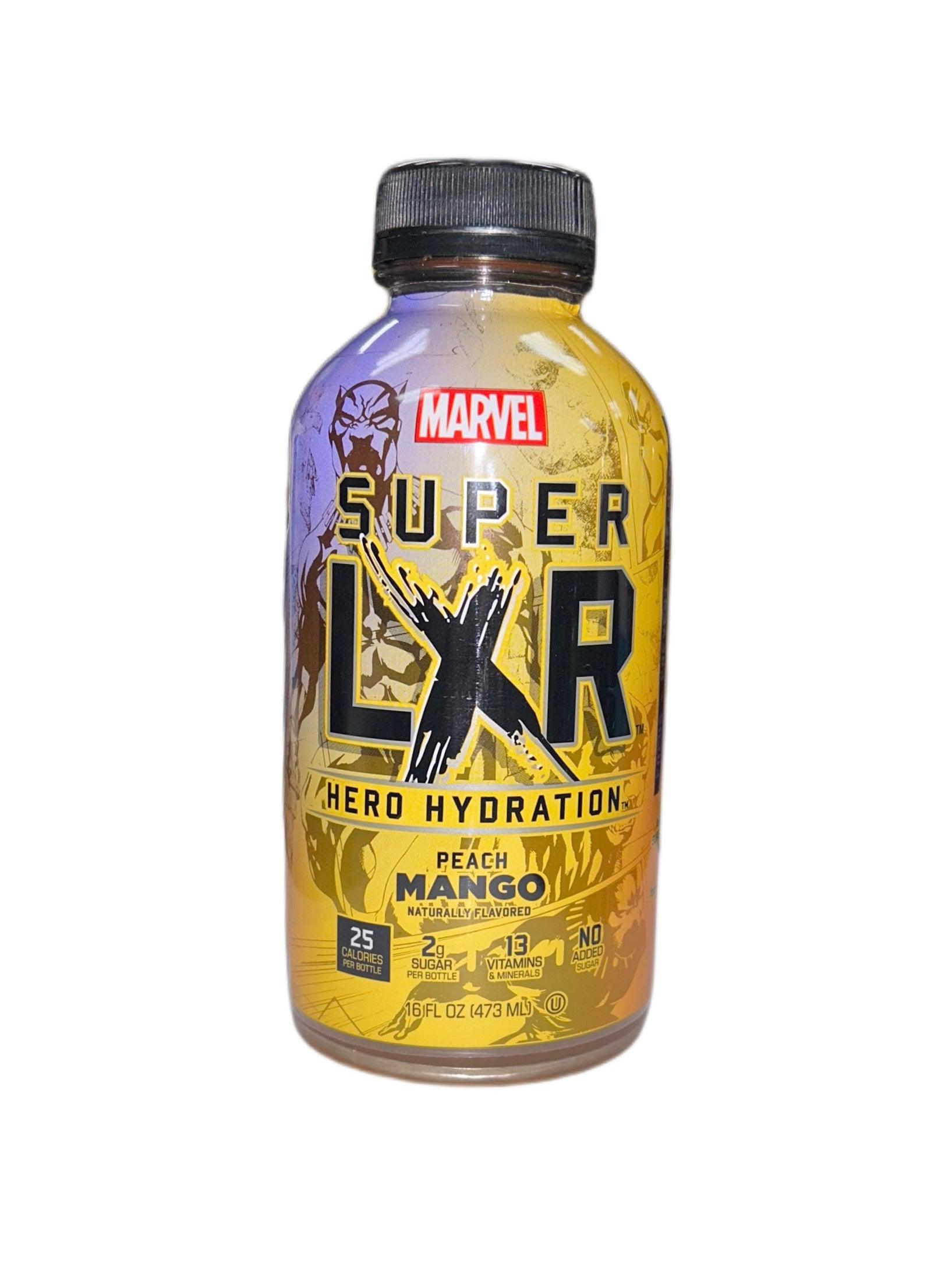 Marvel Super LXR Hero Hydration by Arizona Peach Mango - Extreme Snacks