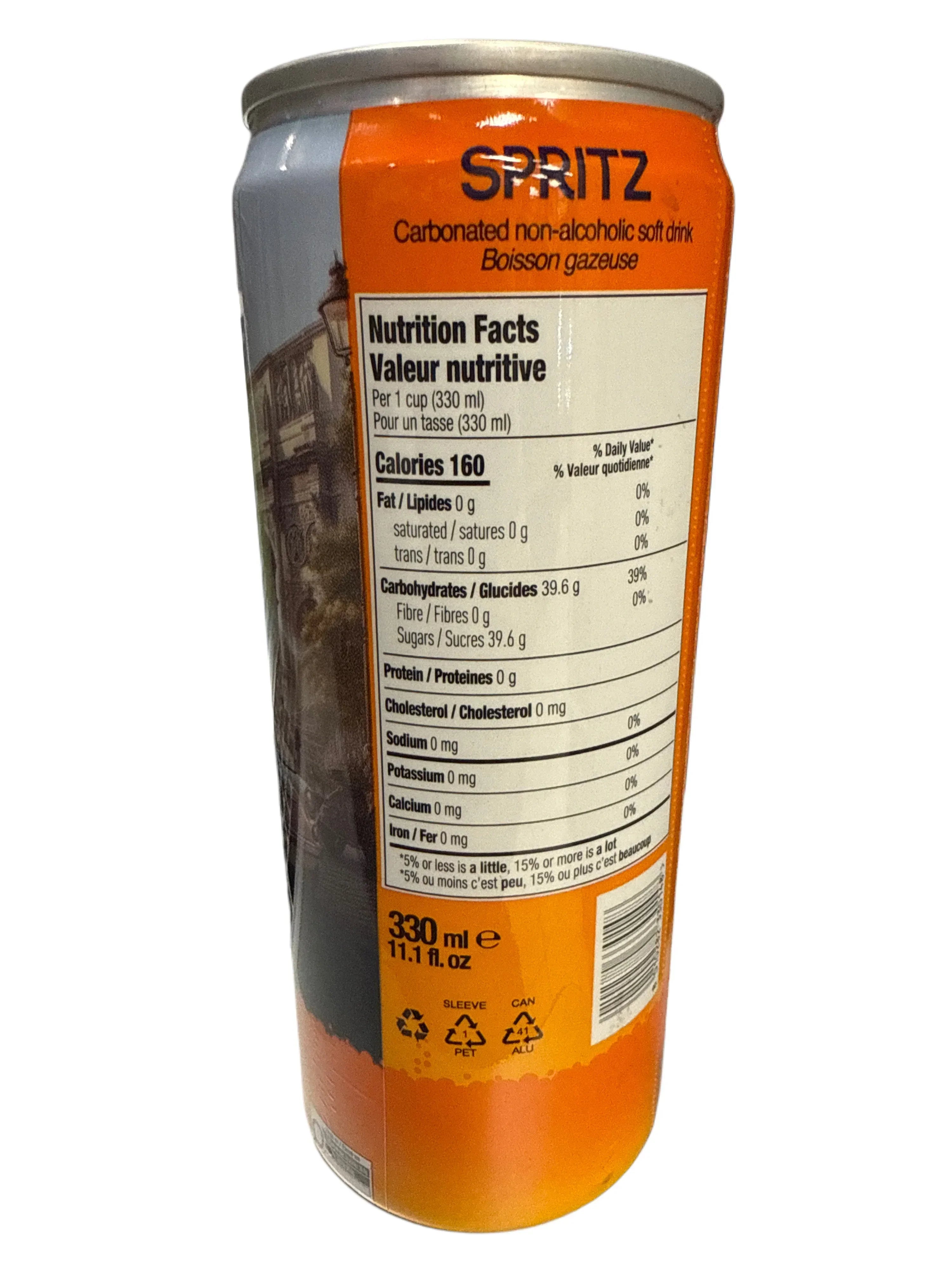 La Dolce Vita Spritz Soda 330 mL – Italian Edition