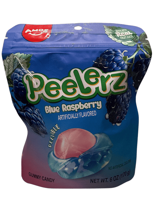 Peelerz Blue Raspberry Gummies 170G - U.S. Edition
