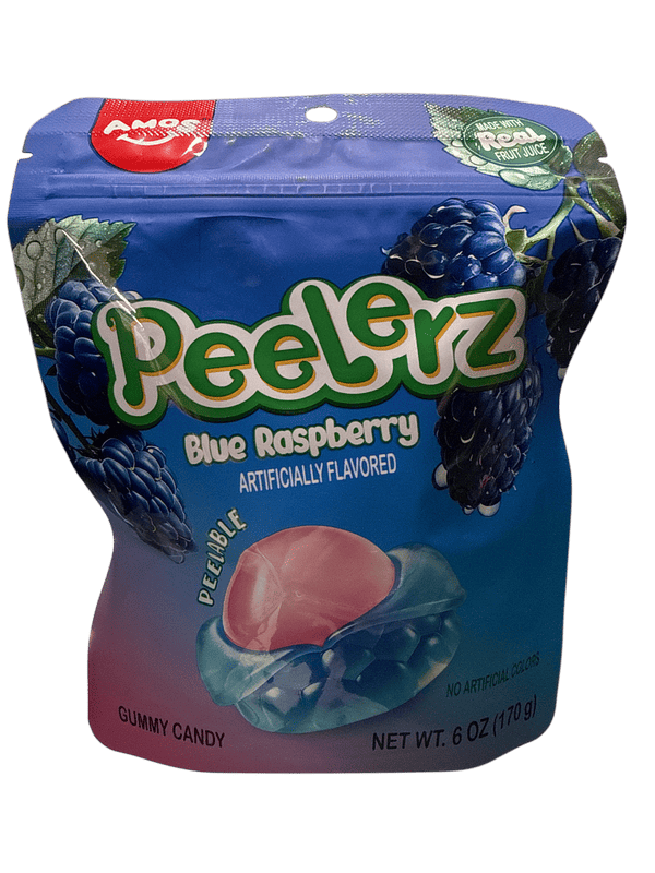 Peelerz Blue Raspberry Gummies 170G - U.S. Edition