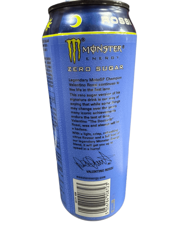 Monster Zero Sugar VR 46 Rossi Energy Drink 500ML - U.K Edition