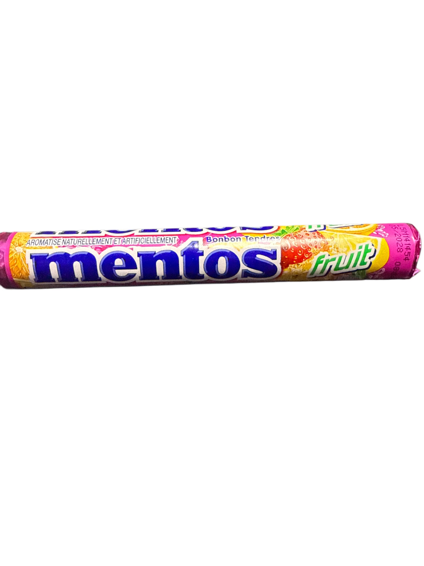 Mentos Fruit Flavored Candy 37G - Brazilian Edition