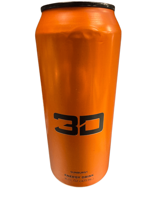 3D Sunburst Energy Drink 473ML - U.S Edition