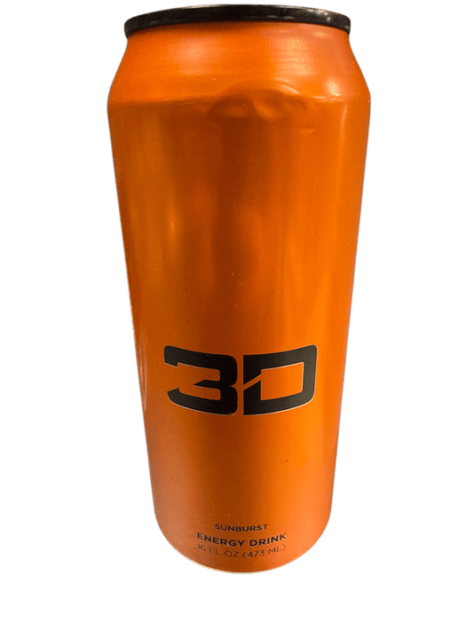 3D Sunburst Energy Drink 473ML - U.S Edition