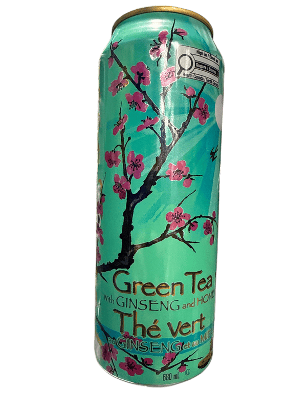 Arizona Green Tea With Ginseng 680ML - Canadian Edition