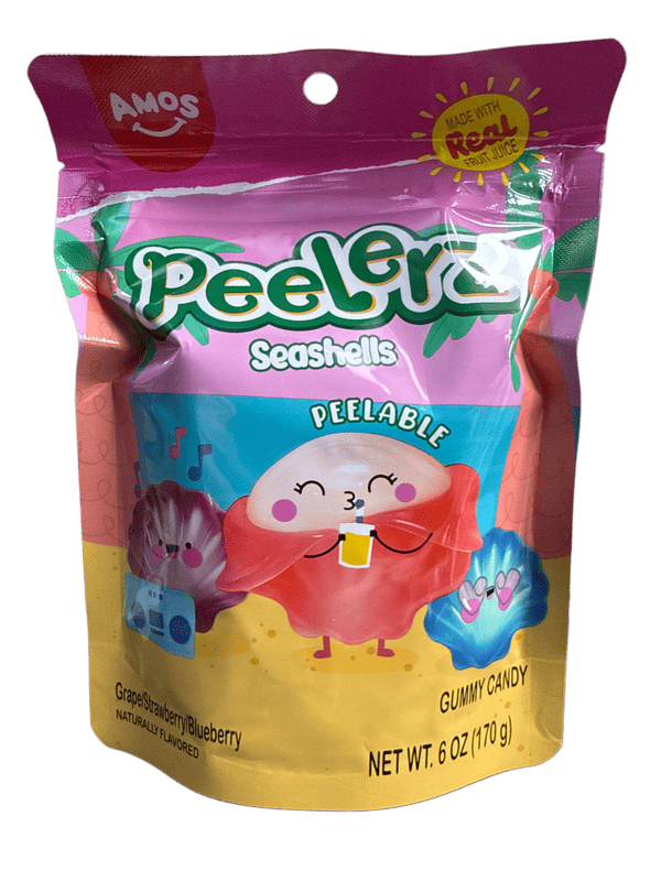 Peelerz Seashells Peelable Gummies 170G - U.S Edition