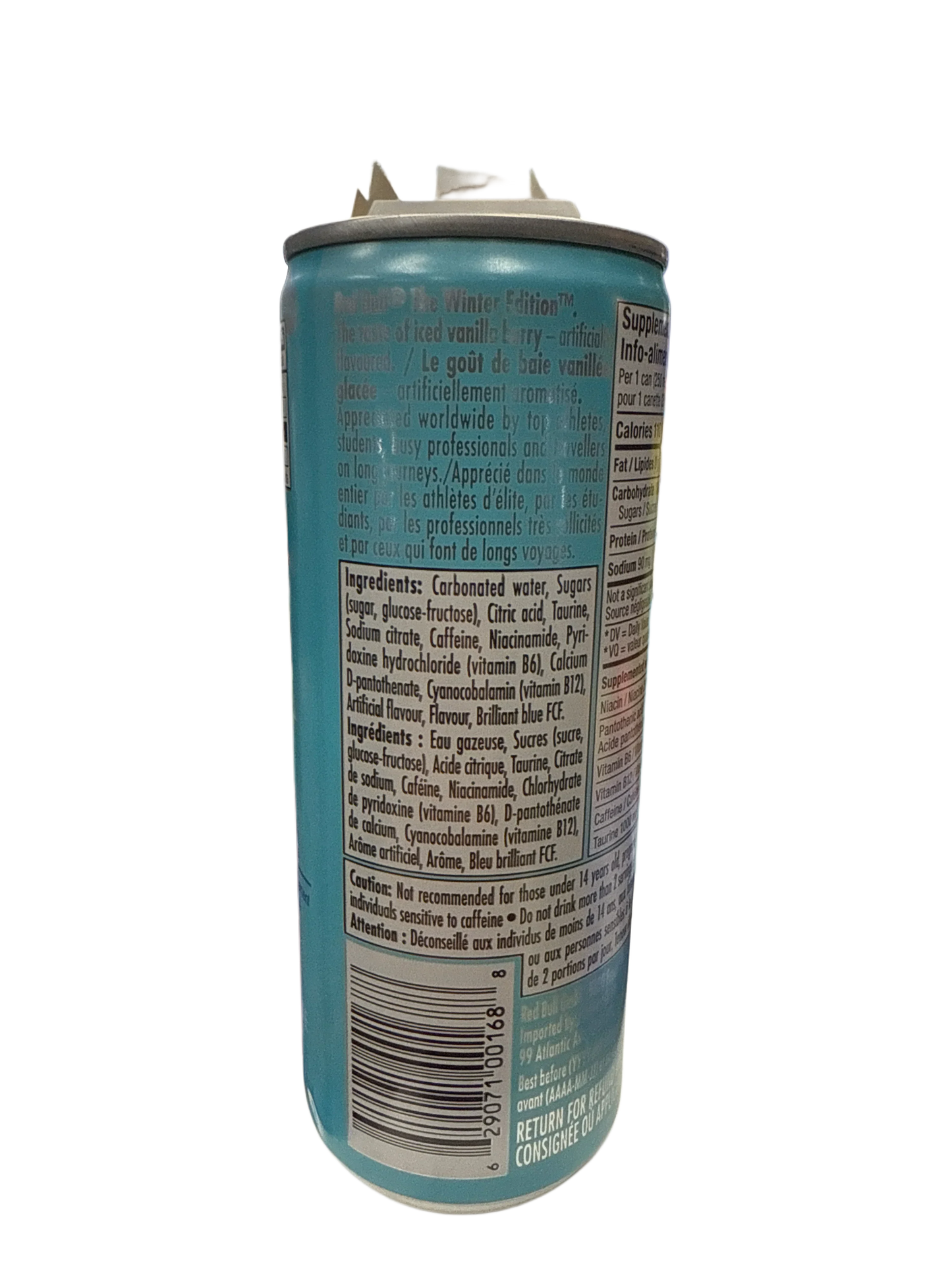 Red Bull Winter Edition Iced Vanilla Berry 250ML - Canadian Edition