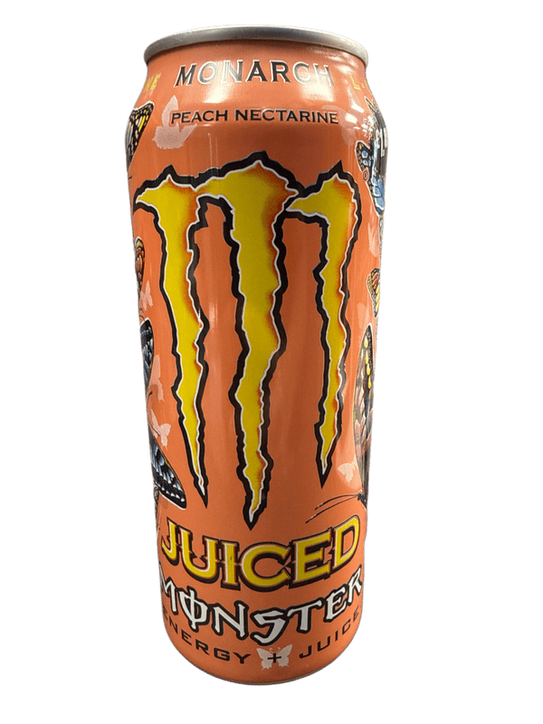Monster Monarch Peach Nectarine Flavour 500ML - U.K Edition