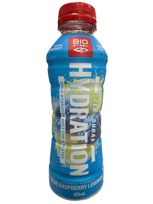 Bio Steel Hydration Blue Raspberry Lemonade Bottle 473ML - Canadian Edition