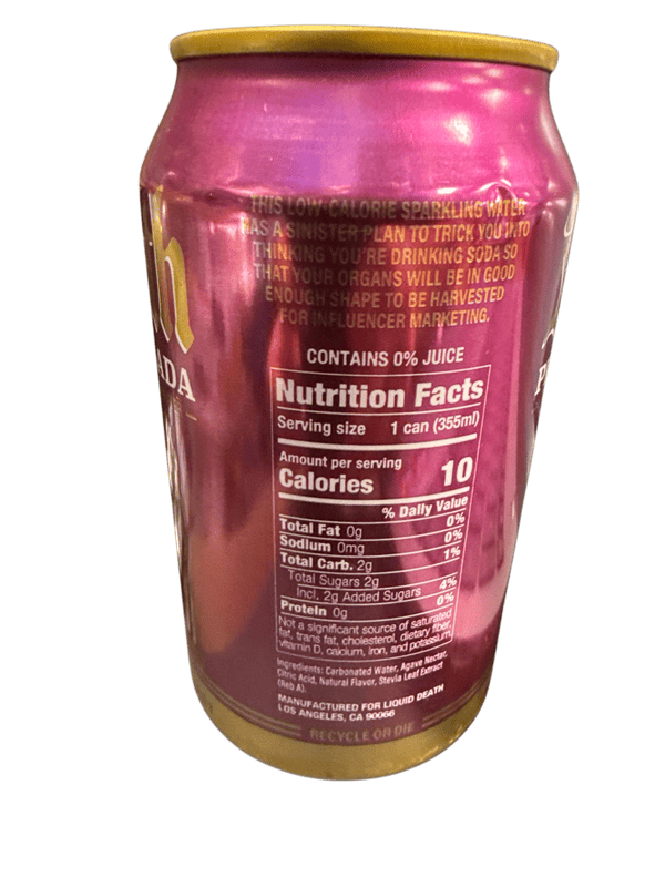 Liquid Death Pina Killada Sparkling Water 355ML - U.S Edition
