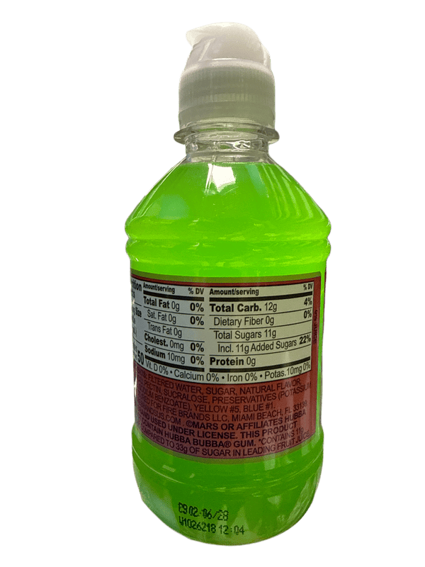 Hubba Bubba Strawberry Watermelon Bottle 296ML - U.S Edition