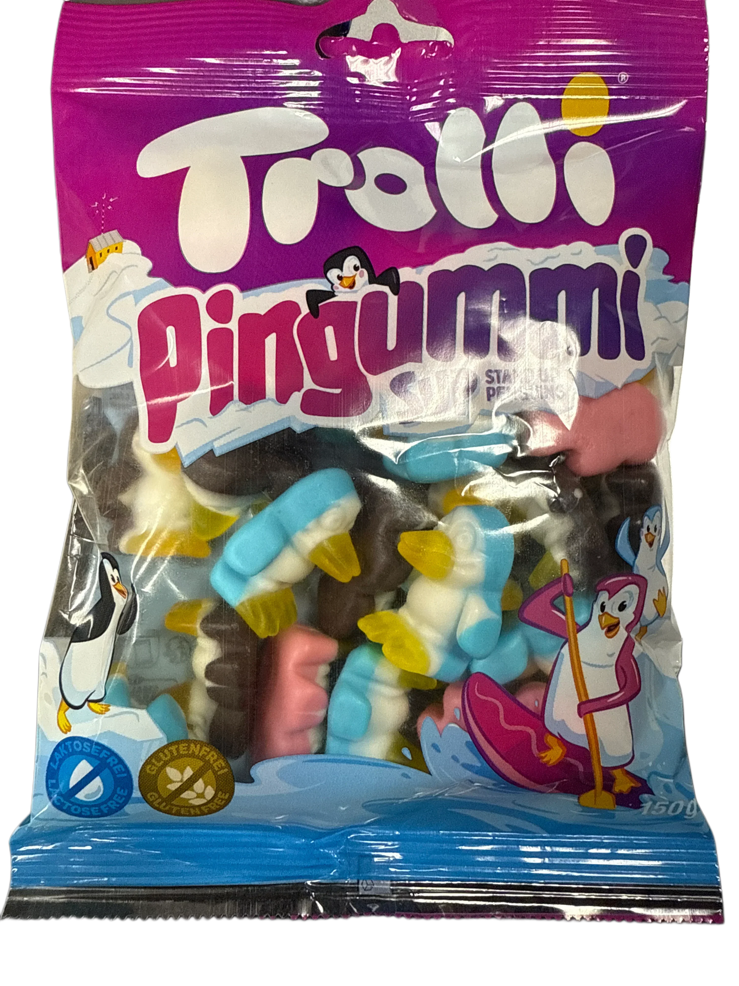 Trolli Pingummi Penguin Gummies 150G - German Edition