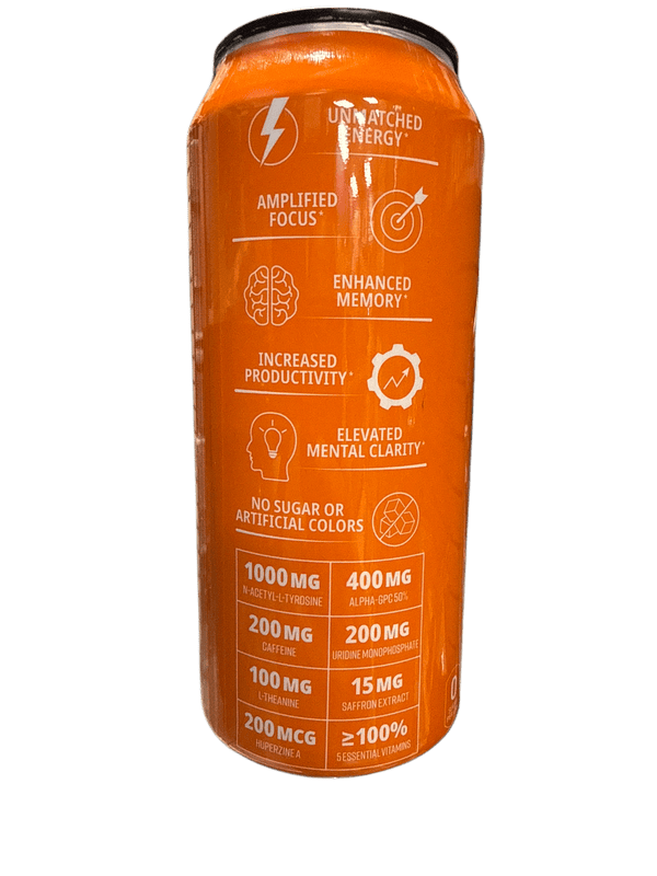Gorilla Minds Zero Sugar Orange Rush 473ML - International Edition