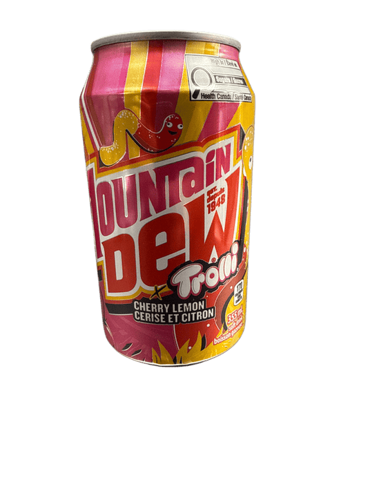 Mountain Dew Limited Edition Trolli Cherry Lemon Can 355ML - Canadian Edition