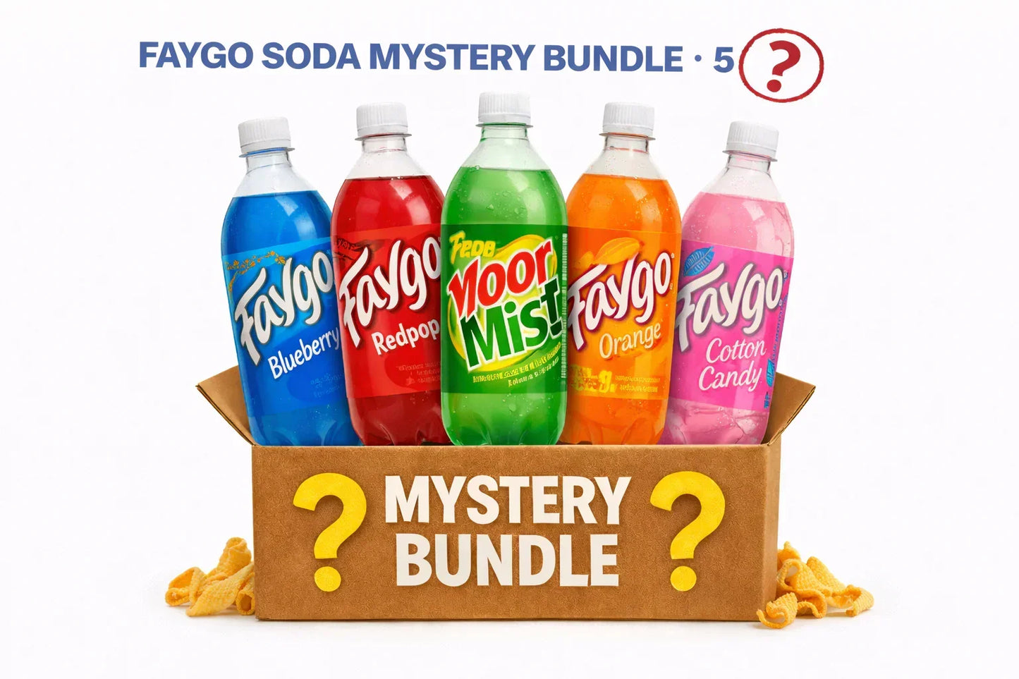 Faygo Soda Mystery Bundle — 5 Pack