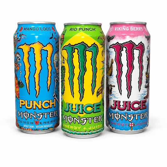 Monster Punch Tri Pack Variety Bundle Energy Drinks