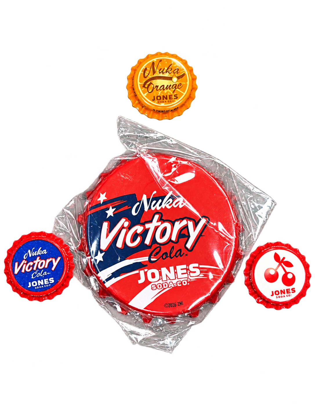Jones Soda x Fallout Nuka-Cola Victory Collectible Bag Set
