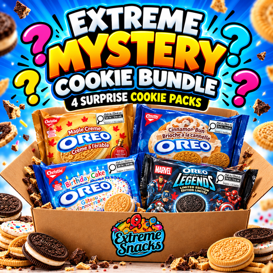 Extreme Mystery Cookie Bundle – 4 Surprise Cookie Packs