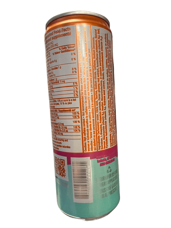 Alani Nu Orange Kiss Energy Drink 355ML - Canadian Edition