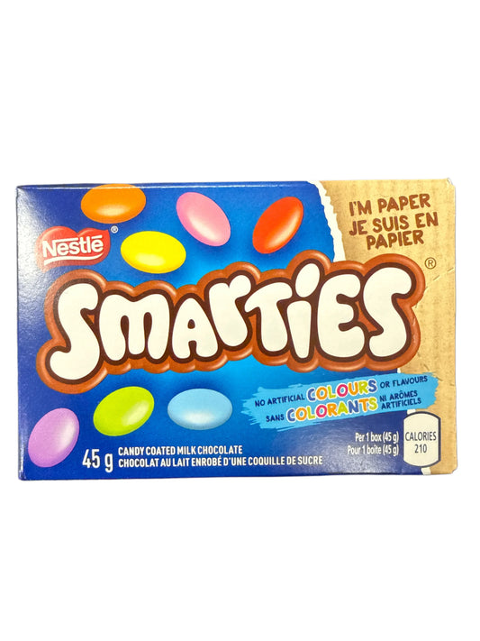 Smarties Candy Coated Milk Chocolate 45G - Canadian Edition