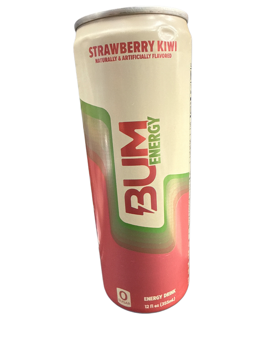 Bum Energy Strawberry Kiwi Flavor 355ML - U.S Edition