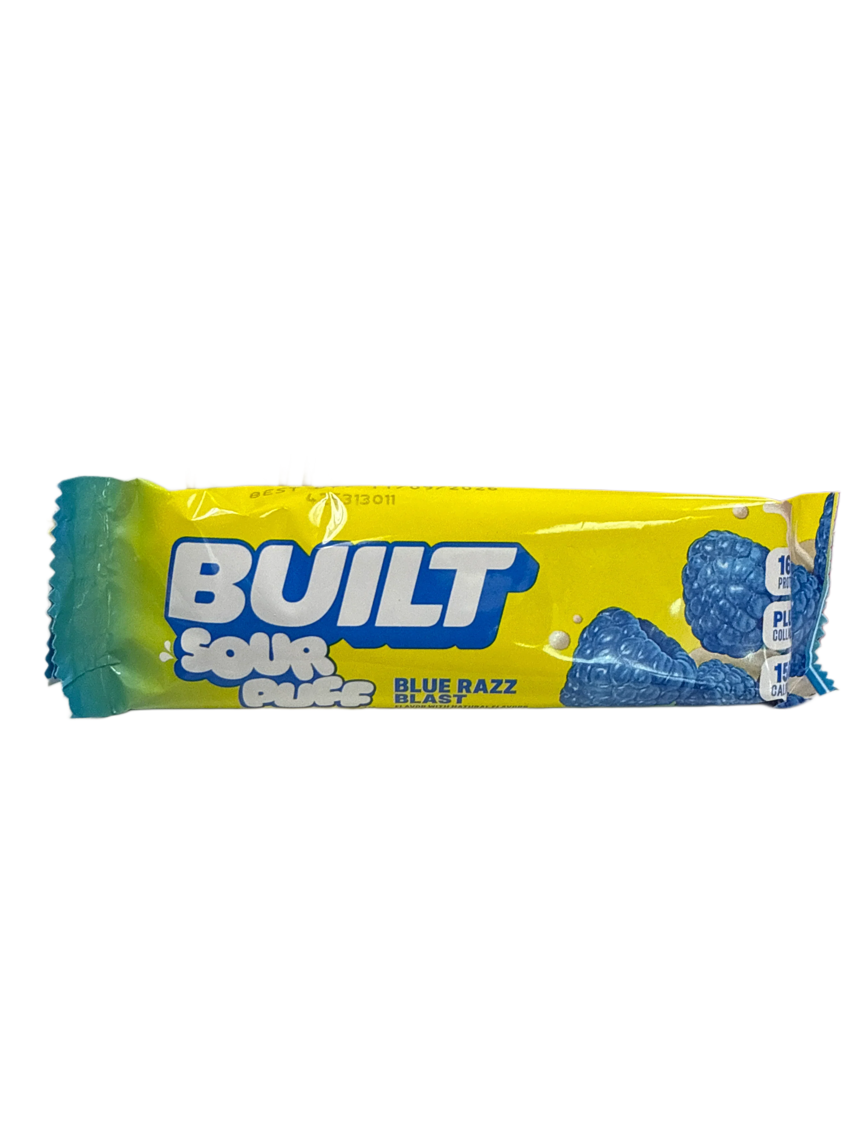 Built Sour Puff Blue Razz 41G | Protein Bar Canada