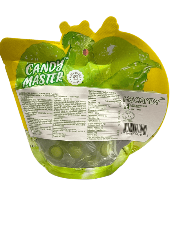 Peel & Pop Peelable Lime Gummies 75G - China Edition