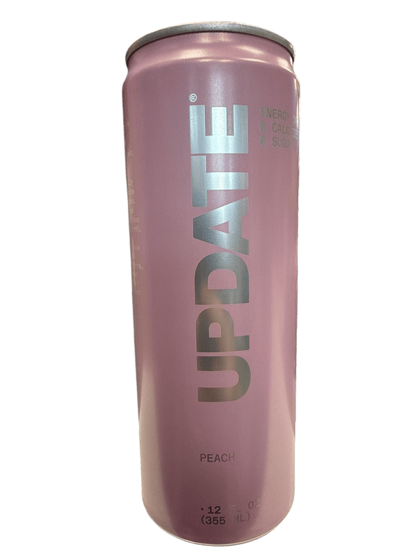 Kim Kardashians Update Zero Sugar Peach Energy Drink 355ML - U.S Edition
