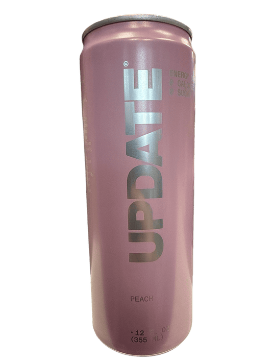 Kim Kardashians Update Zero Sugar Peach Energy Drink 355ML - U.S Edition