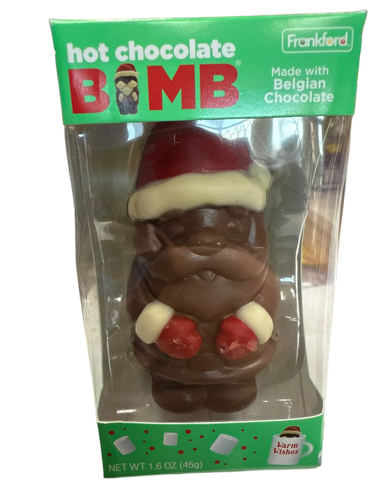 Frankford Christmas Santa Belgian Hot Chocolate Bomb 45G - U.S Edition