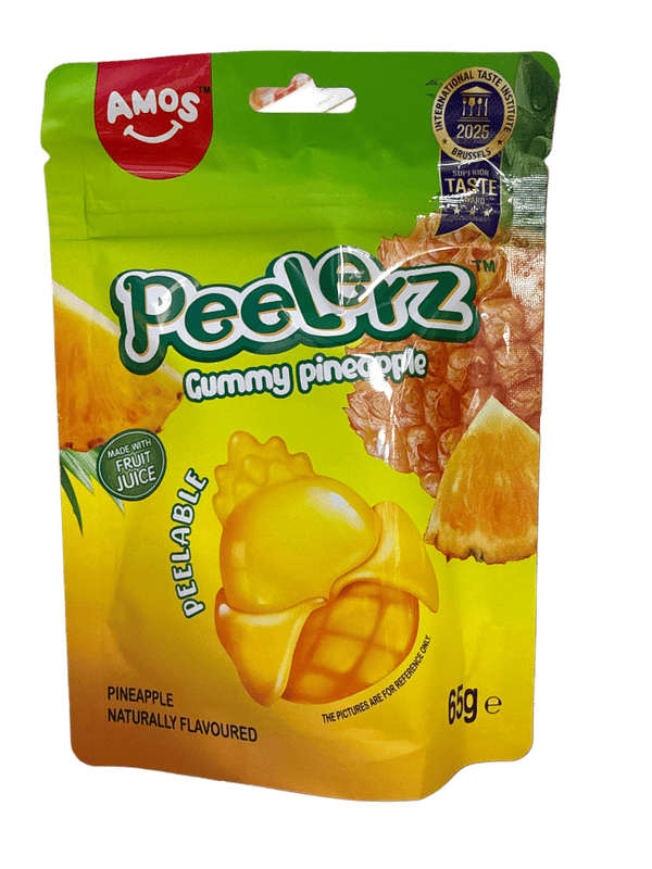 Peelerz Gummy Pineapple Peelable Candy 65G - German Edition
