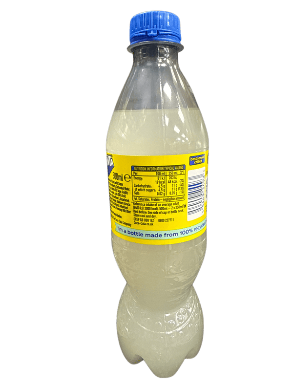 Fanta Limited Edition Lemon Flavor Bottle 500ML - U.K Edition