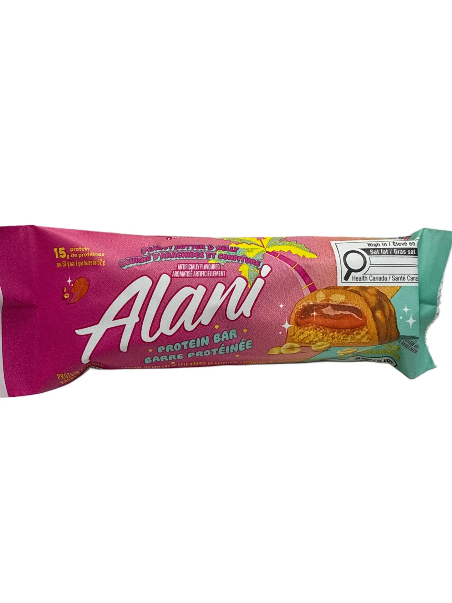 Alani Peanut Butter And Jelly Protein Bar 50G - Canadian Edition