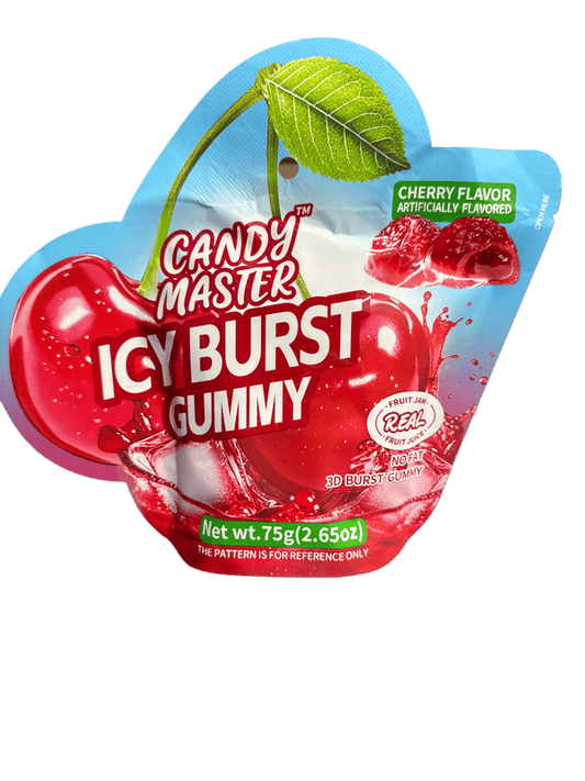 Peel & Pop Cherry Burst Gummies 75G - China Edition