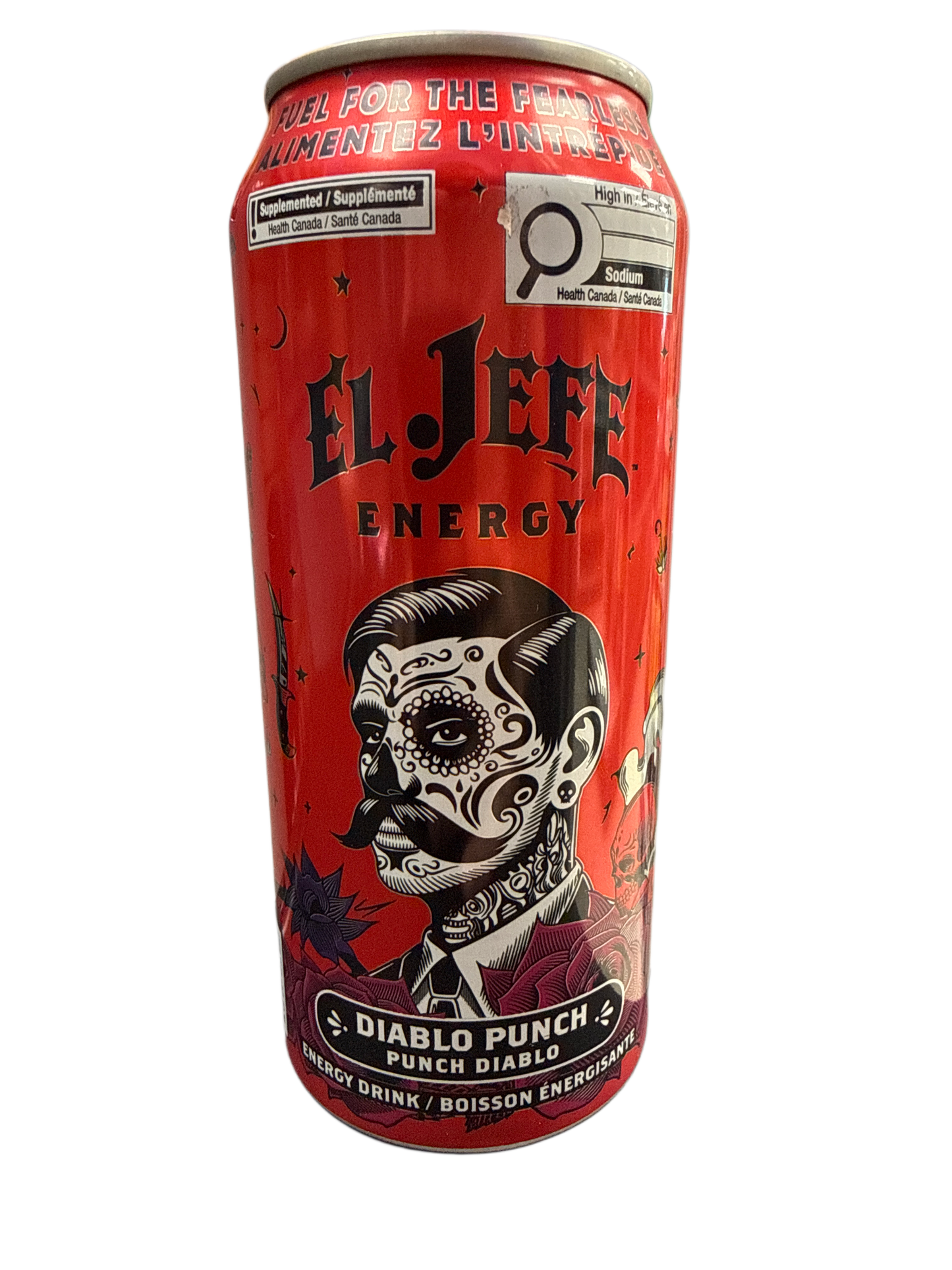 El Jefe Zero Sugar Diablo Punch Energy Drink  473ML - Canadian Edition