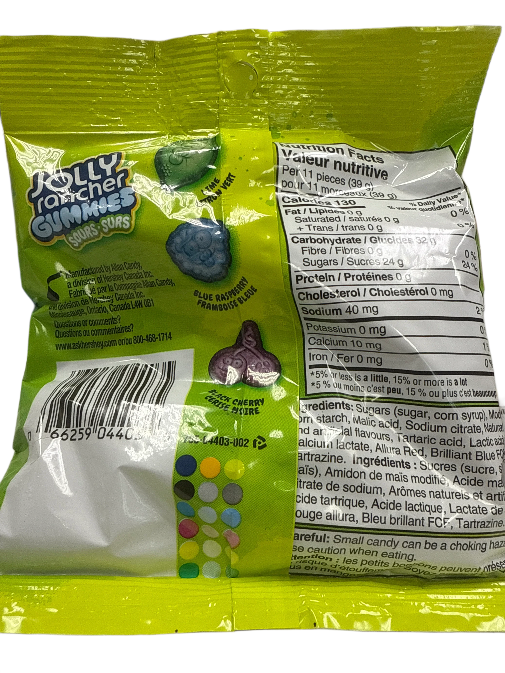 Jolly Rancher Sour Gummies 182G – Canadian Edition
