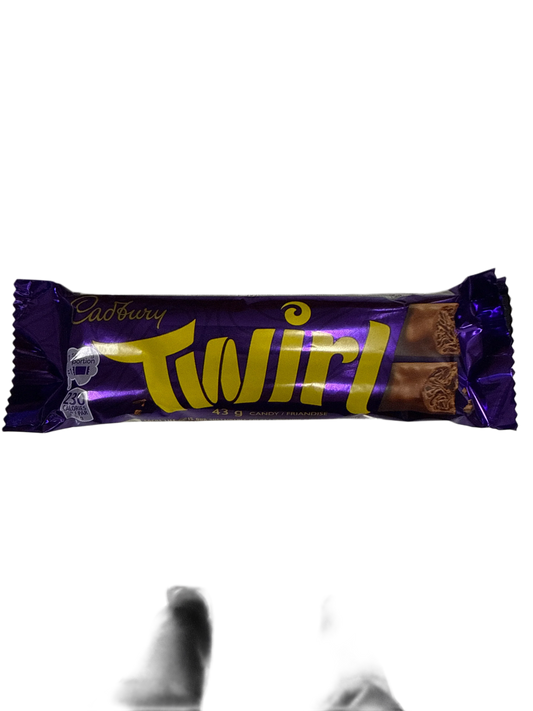 Cadbury Twirl Chocolate Bar 43G - U.K Edition