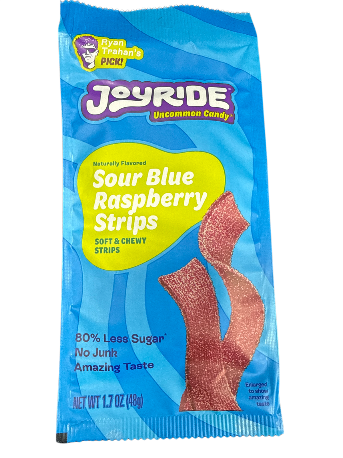 Joyride Sour Blue Raspberry Strips 48G - U.S Edition