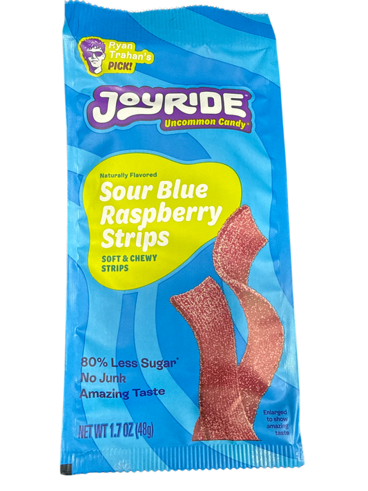 Joyride Sour Blue Raspberry Strips 48G - U.S Edition